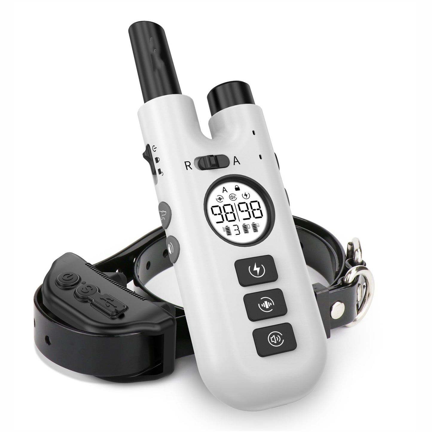 ollar de adiestramiento para perro con mando – Doble función: educación y control a distancia